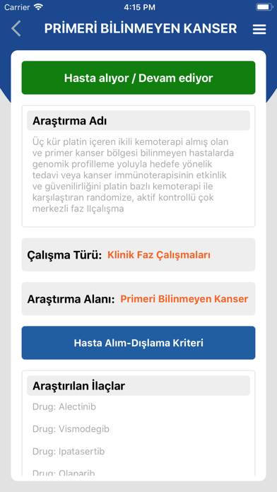 Klinik Arastirma screenshot 3