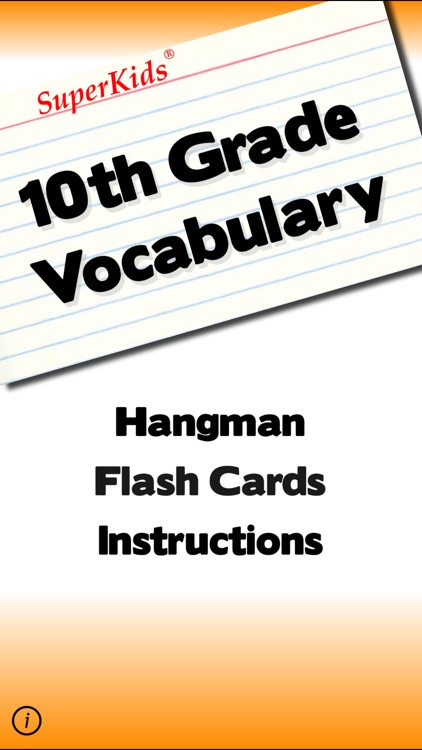 10th Grade Vocabulary