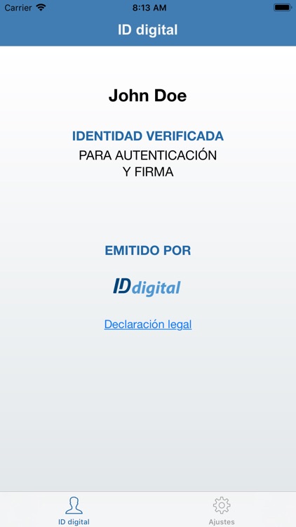 Identidad Digital Mobile