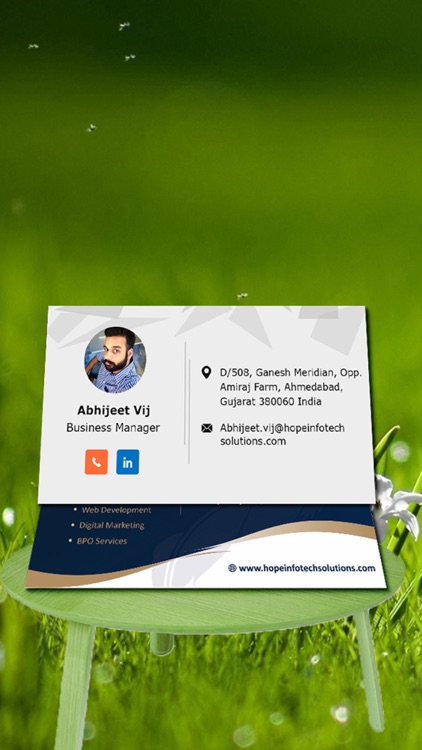 MRR Hope Business Card screenshot-3