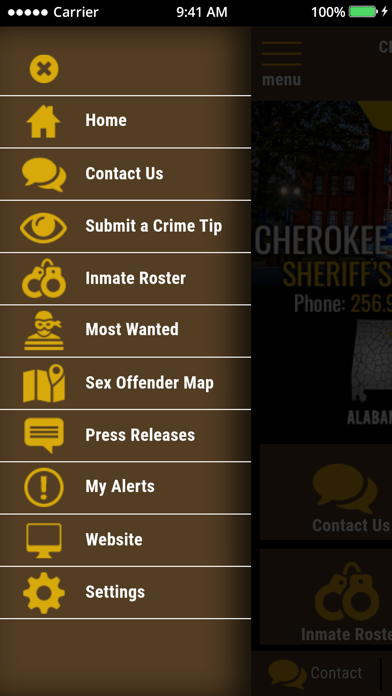 Cherokee County AL Sheriff screenshot 2