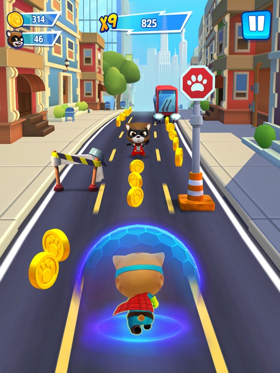 Talking Tom Hero Dash Run Game screenshot 8