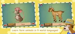 Game screenshot Shoonya Farm Animals:Languages apk