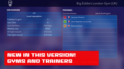 World Title Boxing Manager screenshot 2