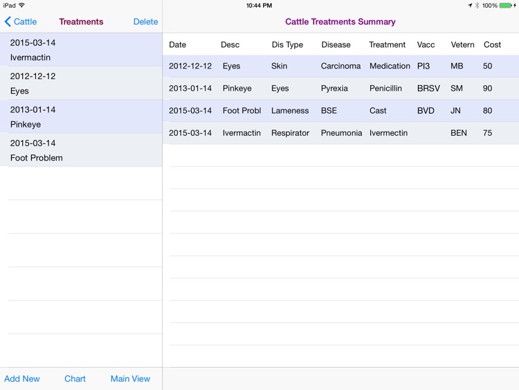 Cattle Database screenshot-3