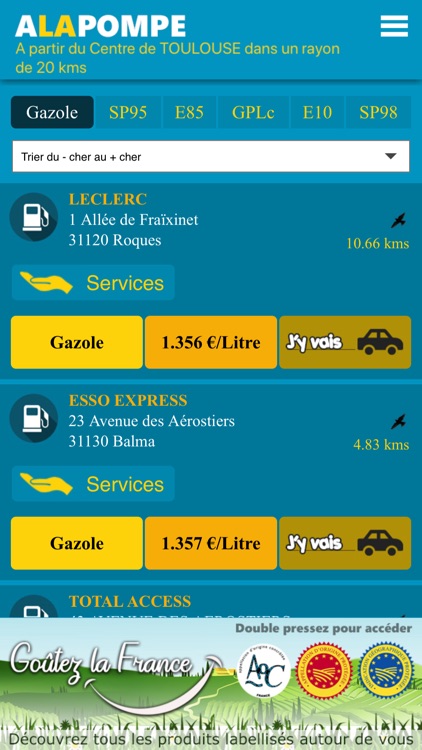 A la Pompe - prix carburant screenshot-5