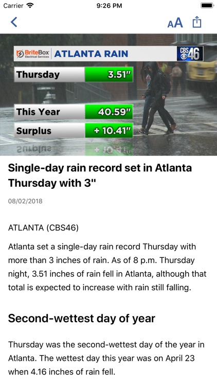CBS46 News Atlanta screenshot-3