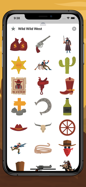 Wild Wild West Stickers(圖3)-速報App