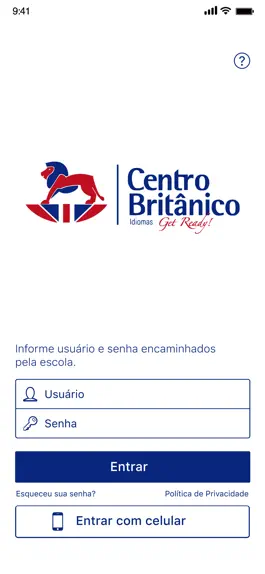 Game screenshot Centro Britânico Idiomas apk