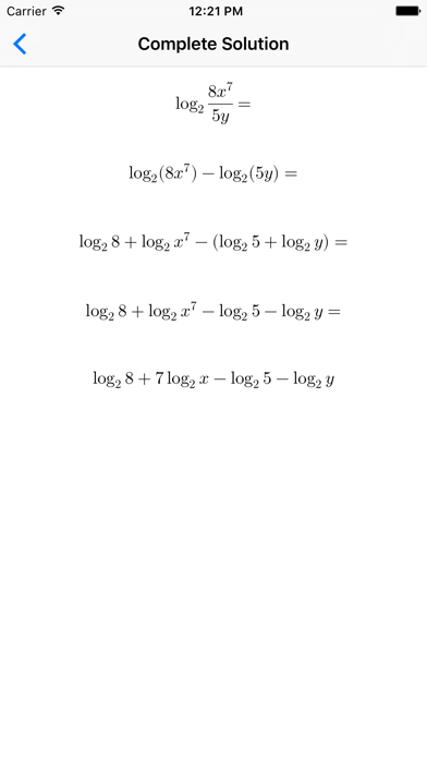 How to cancel & delete Logarithms from iphone & ipad 2