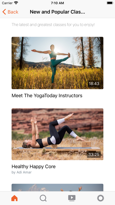 YogaToday App screenshot 2