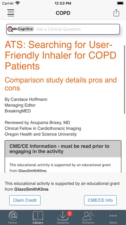COPD @Point of Care™