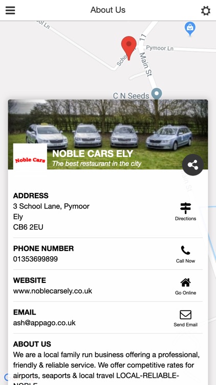 Noble Cars Ely screenshot-4