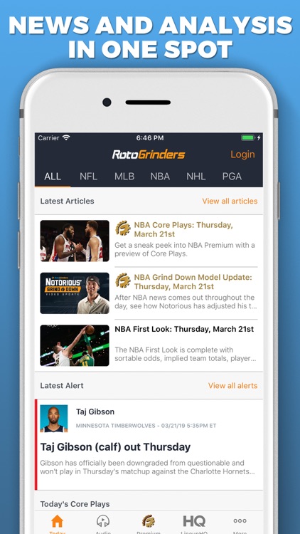 RotoGrinders Daily Fantasy