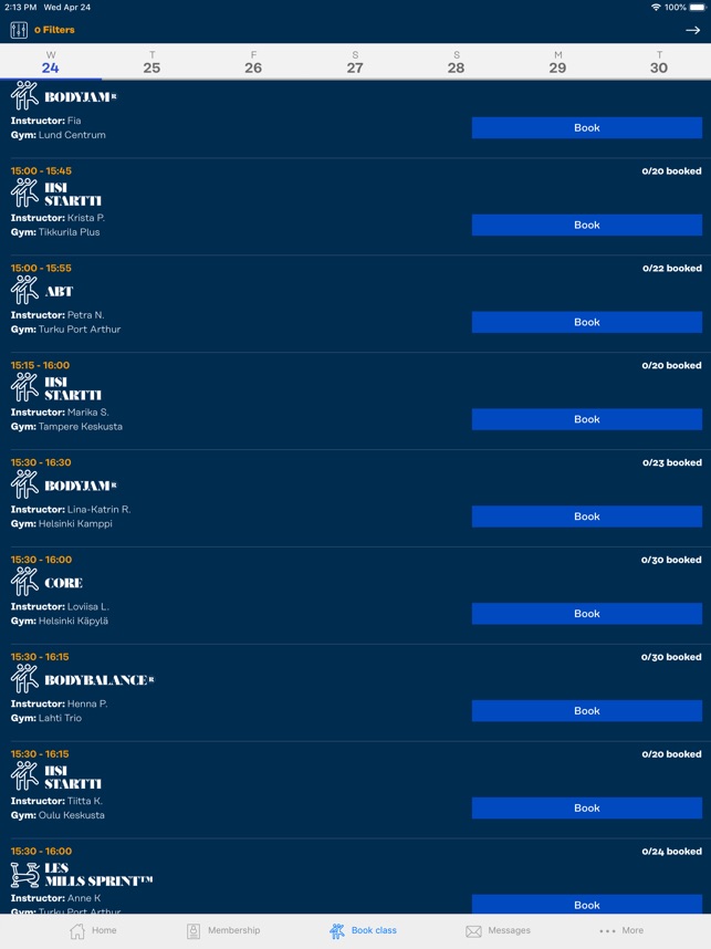 Fitness24Seven i App Store