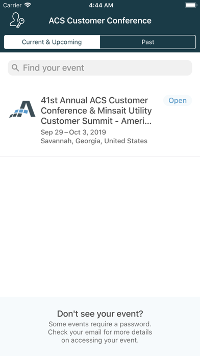 ACS Customer Conference screenshot 2
