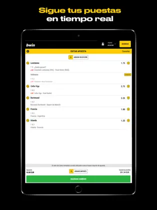 Captura de Pantalla 4 bwin Apuestas Deportivas iphone
