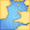 iStreams displays the valid hourly Irish Sea tidal stream atlas for the current real time (UT) , in reference to the time of high water at Dover
