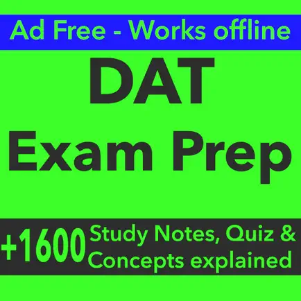 DAT Exam Prep : +1600 Notes Читы