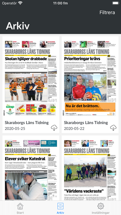 SKLT e-tidning screenshot 2