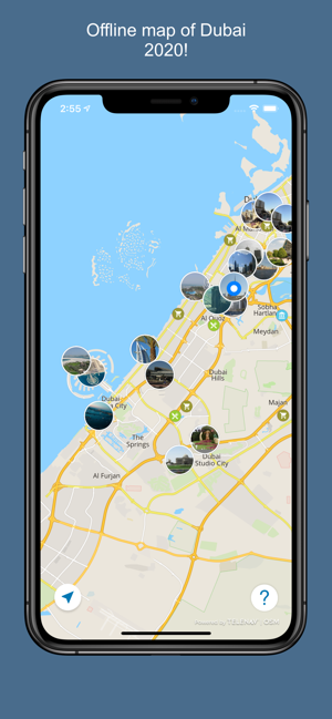 Dubai 2020 — offline map(圖1)-速報App