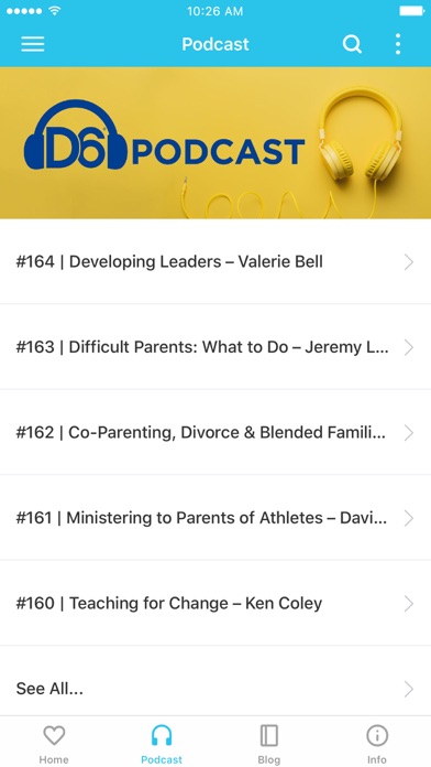 The D6 Family App screenshot 2