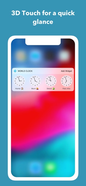 World Clock Time Widget(圖1)-速報App