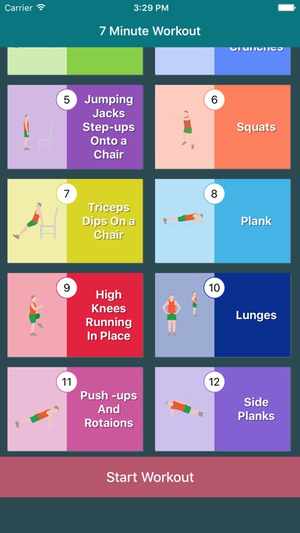 7 Minute Daily Workout