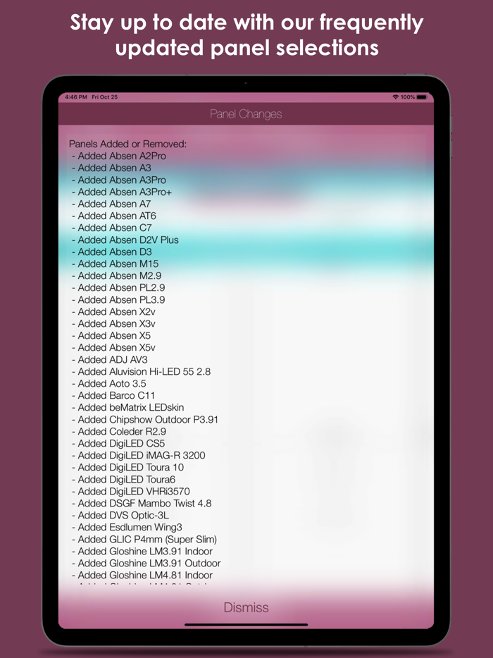 Alford LED Wall Calculator