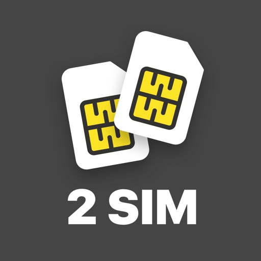 Virtual SIM card: second phone Icon