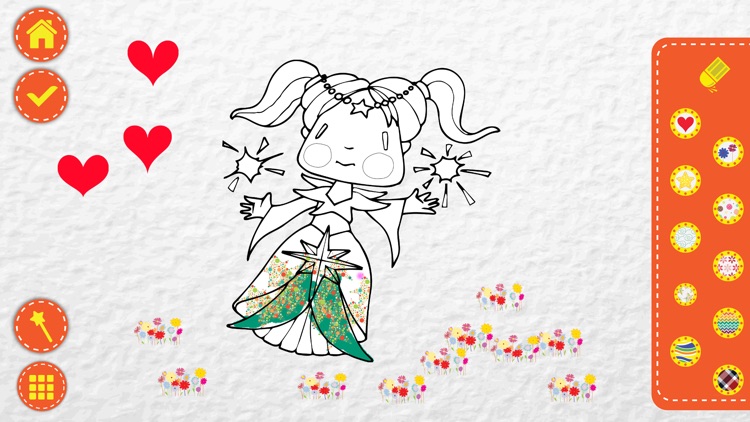 Princesses - coloring book screenshot-3