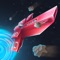 In arcade game Cry'n'Fly you have to destroy asteroids with you spacecraft using voice control