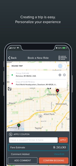 Lincoln Personal Driver(圖2)-速報App