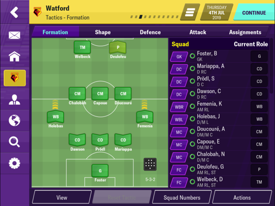 Football Manager 2020 Mobile Screenshots