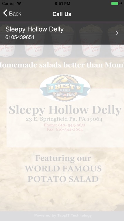 Sleepy Hollow Delly