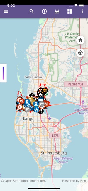 City Map Clearwater