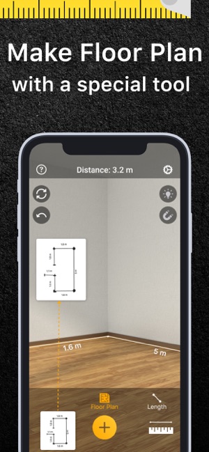 AR 測量儀 - 儀距離長度精准測量(圖3)-速報App
