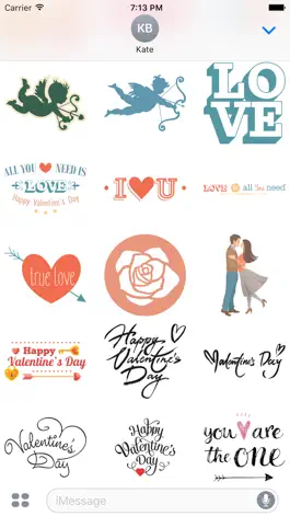 Game screenshot Valentine's Day - Stickers apk