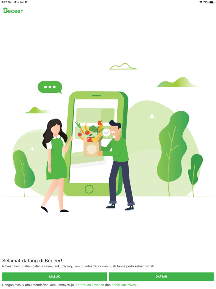 Beceer - Belanja Sayur Online