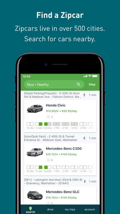 Zipcar: cars on-demand