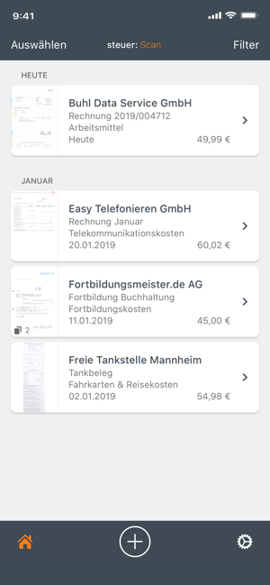 WISO steuer:Scan - Belege App(圖3)-速報App