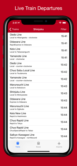 Tokyo Departure Board(圖2)-速報App