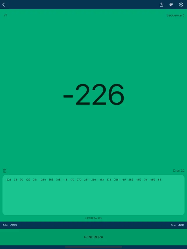 Imágen 6 Random Number Generator App iphone