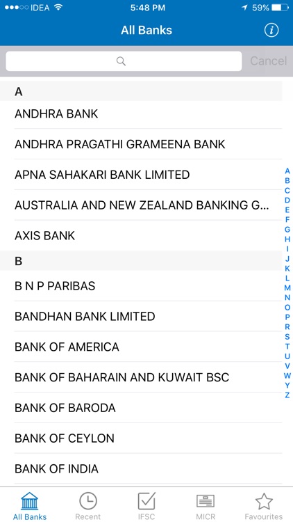 IFSC CODE - INDIAN BANKS