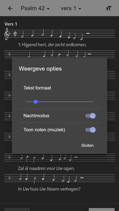 Psalmen en Gezangen screenshot 3