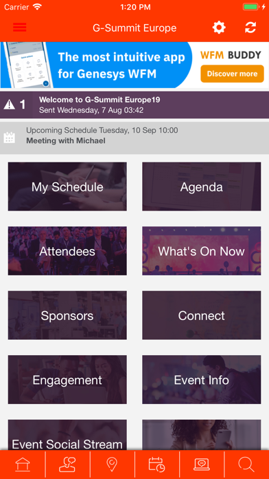 Genesys Events screenshot 2