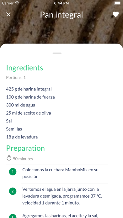 Recetas Robot de cocina screenshot 3