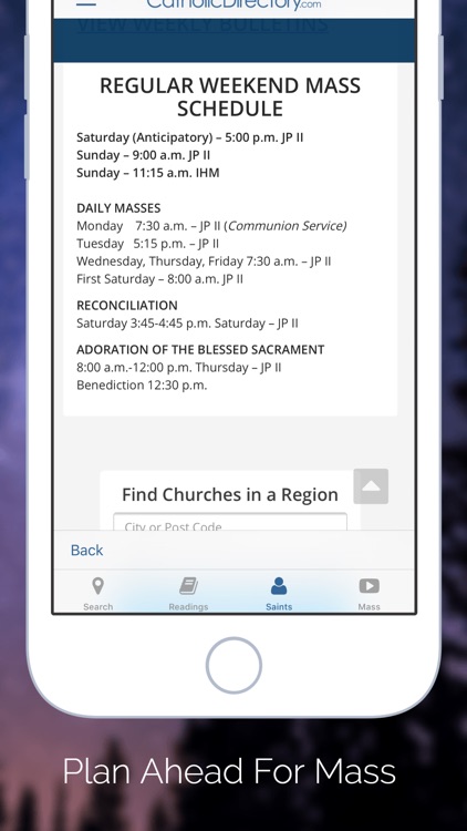 Catholic Mass Church Directory screenshot-4