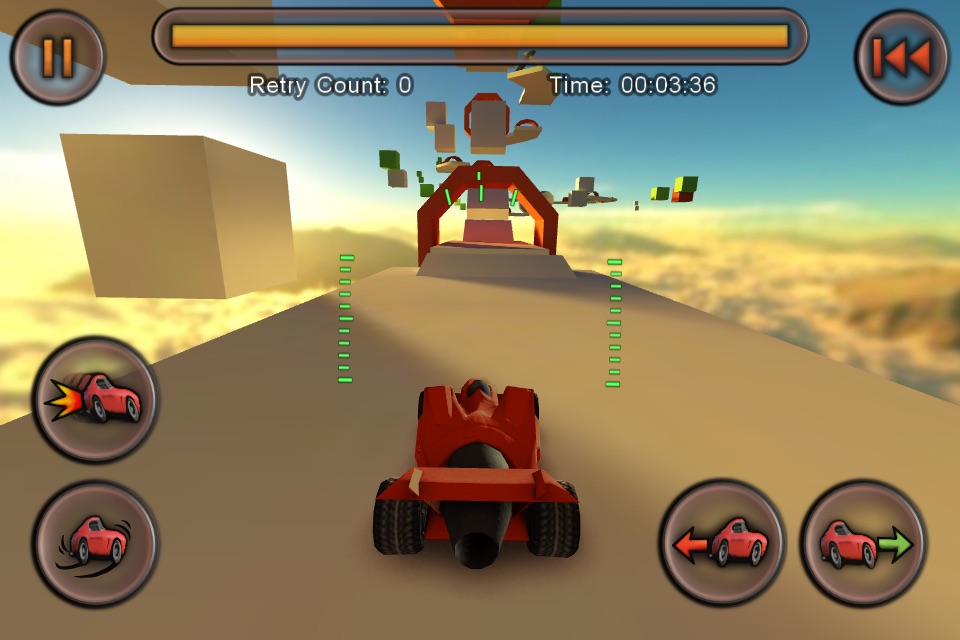 Jet Car Stunts Lite screenshot 4