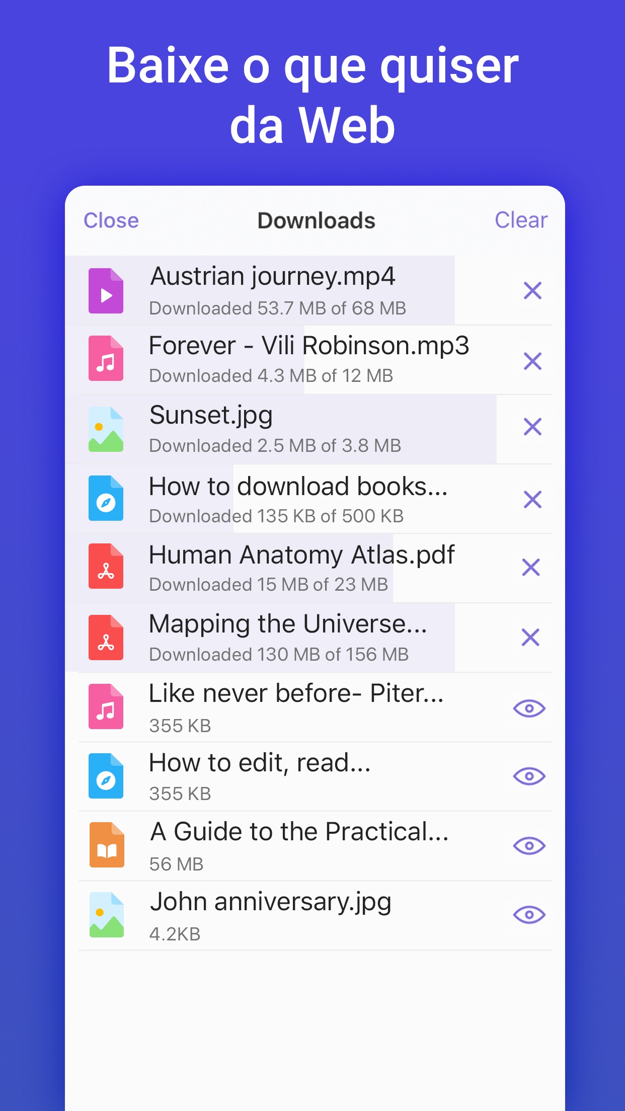 Screenshot do app Documents da Readdle